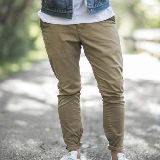 Meghan Men's Straight Fit Chino Pants — Cotton Twill